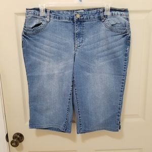 JMS Denim Bermuda Shorts/Capris 20W